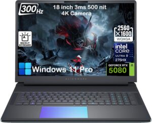 Alienware 18 Area 51 Gaming Laptop - RTX 5080 16GB GDDR7, Intel Ultra 9 275HX