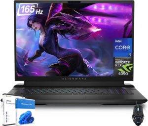 Dell Alienware M18 R2 Gaming Laptop, 18" QHD+ 165Hz, Intel i9 14900HX, GeForce RTX 4090