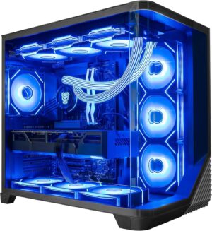 Quantum Gaming Desktop AMD Ryzen 9 9950X3D, NVIDIA GeForce RTX 5090, 32GB DDR5, 2TB SSD