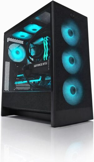 Premium Black Gaming PC - AMD RYZEN 9 9950X3D | RTX 5090 | 64GB DDR5 | 2TB NVME