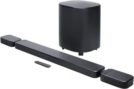 Real surround sound with detachable wireless speakers BAR 800MK2