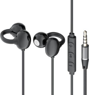 Ear Clip Wired Earphones, Zero Pressure Sensing